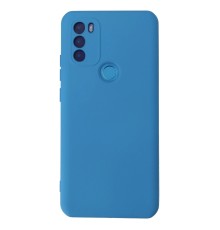 General Mobile GM 21 Plus Kılıf Nano içi Kadife Silikon - Mavi