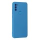 General Mobile GM 21 Plus Kılıf Nano içi Kadife Silikon - Mavi