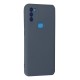 General Mobile GM 21 Plus Kılıf Nano içi Kadife Silikon - Gri