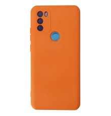 General Mobile GM 21 Plus Kılıf Nano içi Kadife Silikon - Turuncu