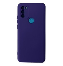 General Mobile GM 21 Plus Kılıf Nano içi Kadife Silikon - Mor