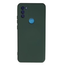General Mobile GM 21 Plus Kılıf Nano içi Kadife Silikon - Koyu Yeşil