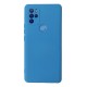 General Mobile GM 21 Pro Kılıf Nano içi Kadife Silikon - Mavi