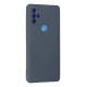 General Mobile GM 21 Pro Kılıf Nano içi Kadife Silikon - Gri