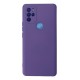 General Mobile GM 21 Pro Kılıf Nano içi Kadife Silikon - Mor