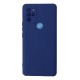 General Mobile GM 21 Pro Kılıf Nano içi Kadife Silikon - Lacivert
