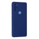 General Mobile GM 21 Pro Kılıf Nano içi Kadife Silikon - Lacivert