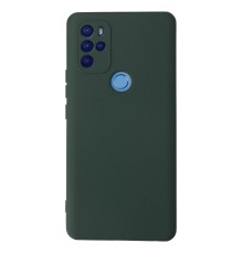 General Mobile GM 21 Pro Kılıf Nano içi Kadife Silikon - Koyu Yeşil
