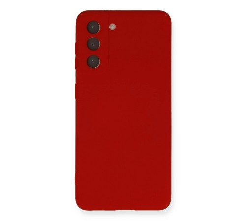 Samsung Galaxy S21 FE Kılıf Nano içi Kadife Silikon - Kırmızı Samsung Galaxy S21 FE Kılıf Nano içi Kadife Silikon - Kırmızı