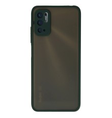 Xiaomi Redmi Note 10 5G Kılıf Montreal Silikon Kapak - Yeşil