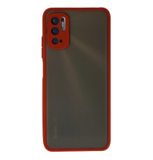 Xiaomi Redmi Note 10 5G Kılıf Montreal Silikon Kapak - Kırmızı