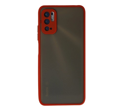 Xiaomi Redmi Note 10 5G Kılıf Montreal Silikon Kapak - Kırmızı