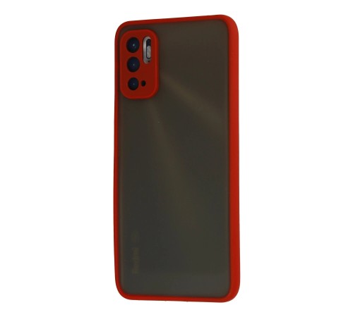 Xiaomi Redmi Note 10 5G Kılıf Montreal Silikon Kapak - Kırmızı