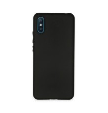 Xiaomi Redmi 9A Kılıf First Silikon - Siyah