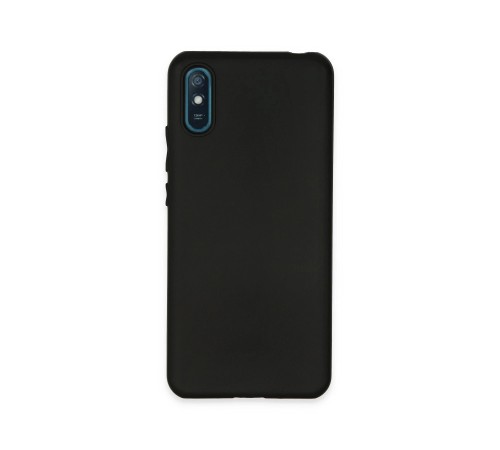 Xiaomi Redmi 9A Kılıf First Silikon - Siyah Xiaomi Redmi 9A Kılıf First Silikon - Siyah