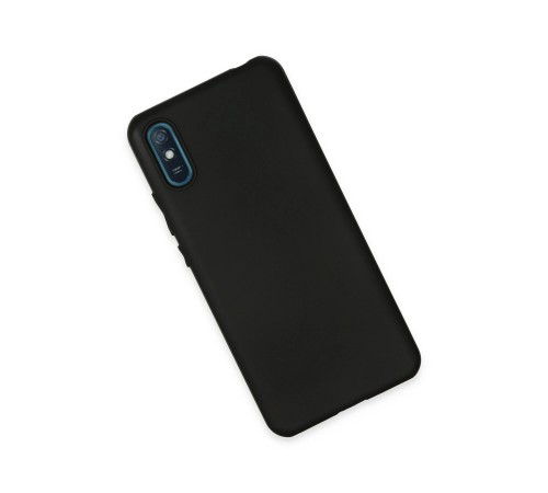 Xiaomi Redmi 9A Kılıf First Silikon - Siyah Xiaomi Redmi 9A Kılıf First Silikon - Siyah