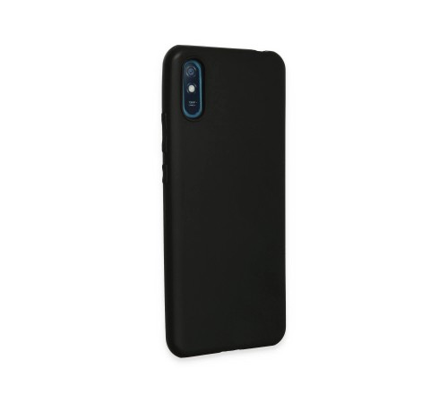 Xiaomi Redmi 9A Kılıf First Silikon - Siyah Xiaomi Redmi 9A Kılıf First Silikon - Siyah