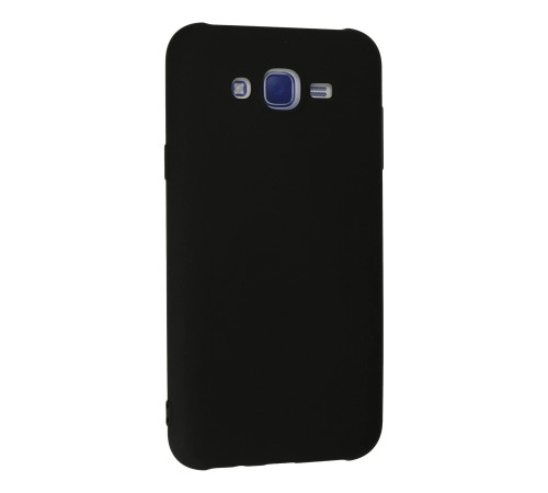 Samsung Galaxy J7 Kılıf Nano içi Kadife Silikon - Siyah Samsung Galaxy J7 Kılıf Nano içi Kadife Silikon - Siyah