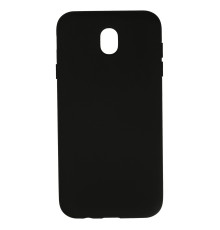 Samsung Galaxy J7 Pro / J730 Kılıf Nano içi Kadife Silikon - Siyah
