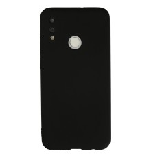 Huawei P Smart 2019 Kılıf Nano içi Kadife Silikon - Siyah