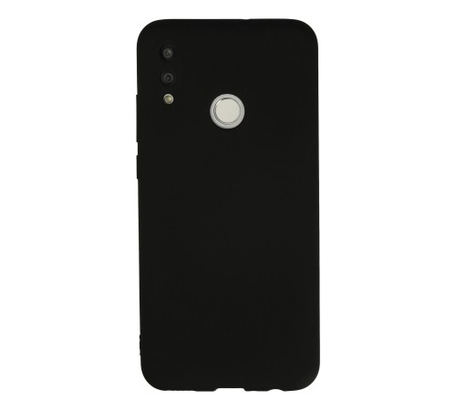 Huawei P Smart 2019 Kılıf Nano içi Kadife Silikon - Siyah Huawei P Smart 2019 Kılıf Nano içi Kadife Silikon - Siyah