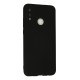Huawei P Smart 2019 Kılıf Nano içi Kadife Silikon - Siyah