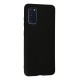 Samsung Galaxy S20 Kılıf Nano içi Kadife Silikon - Siyah