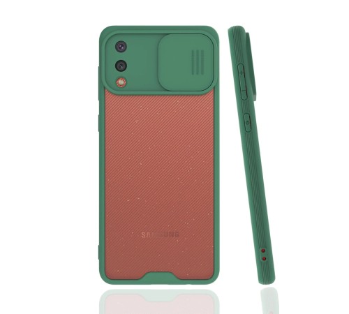 Samsung Galaxy A02 Kılıf Platin Kamera Koruma Silikon - Yeşil Samsung Galaxy A02 Kılıf Platin Kamera Koruma Silikon - Yeşil