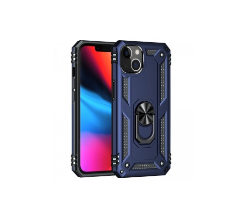 iPhone 13 Kılıf Sofya Yüzüklü Silikon Kapak - Lacivert iPhone 13 Kılıf Sofya Yüzüklü Silikon Kapak - Lacivert