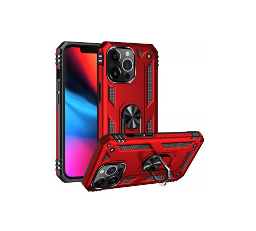 iPhone 13 Pro Kılıf Sofya Yüzüklü Silikon Kapak - Kırmızı iPhone 13 Pro Kılıf Sofya Yüzüklü Silikon Kapak - Kırmızı