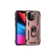 iPhone 13 Pro Kılıf Sofya Yüzüklü Silikon Kapak - Rose