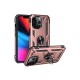 iPhone 13 Pro Kılıf Sofya Yüzüklü Silikon Kapak - Rose