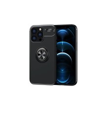 iPhone 13 Pro Kılıf Range Yüzüklü Silikon - Siyah