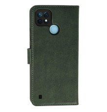 Realme C21 Kılıf Trend S Plus Kapaklı Kılıf - Yeşil