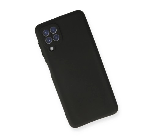 Samsung Galaxy A22 Kılıf First Silikon - Siyah Samsung Galaxy A22 Kılıf First Silikon - Siyah
