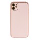 iPhone 12 Kılıf Coco Karbon Silikon - Pembe