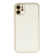 iPhone 12 Kılıf Coco Karbon Silikon - Beyaz