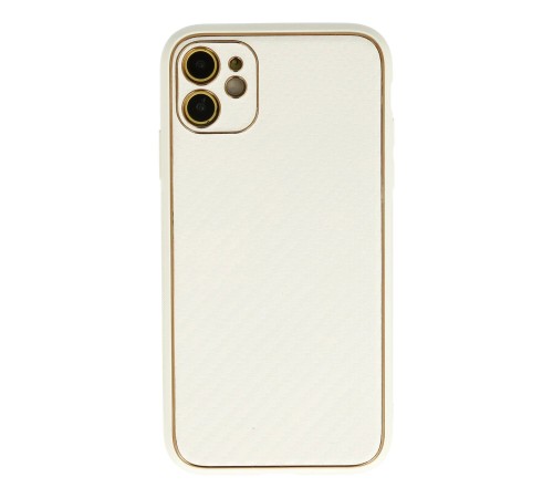 iPhone 12 Kılıf Coco Karbon Silikon - Beyaz iPhone 12 Kılıf Coco Karbon Silikon - Beyaz