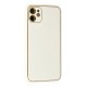iPhone 12 Kılıf Coco Karbon Silikon - Beyaz