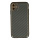 iPhone 12 Kılıf Coco Karbon Silikon - Füme
