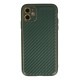 iPhone 12 Kılıf Coco Karbon Silikon - Yeşil