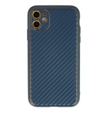 iPhone 12 Kılıf Coco Karbon Silikon - Mavi