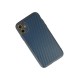 iPhone 12 Kılıf Coco Karbon Silikon - Mavi