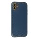 iPhone 12 Kılıf Coco Karbon Silikon - Mavi
