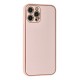 iPhone 12 Pro Kılıf Coco Karbon Silikon - Pembe