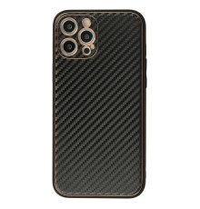iPhone 12 Pro Kılıf Coco Karbon Silikon - Siyah