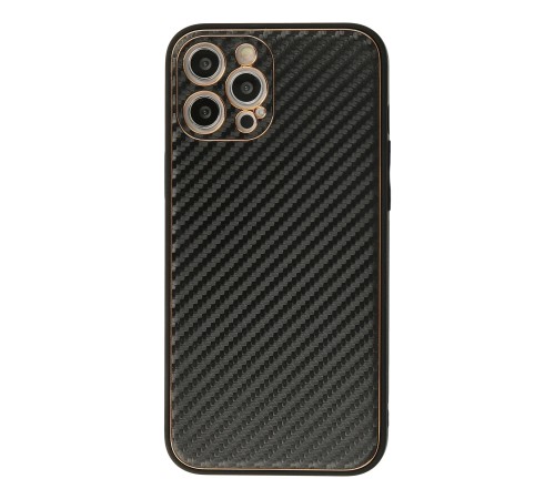 iPhone 12 Pro Kılıf Coco Karbon Silikon - Siyah iPhone 12 Pro Kılıf Coco Karbon Silikon - Siyah