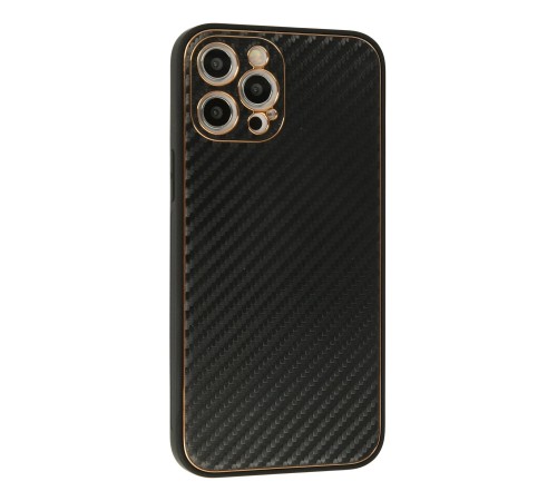 iPhone 12 Pro Kılıf Coco Karbon Silikon - Siyah iPhone 12 Pro Kılıf Coco Karbon Silikon - Siyah