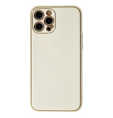 iPhone 12 Pro Kılıf Coco Karbon Silikon - Beyaz