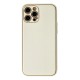 iPhone 12 Pro Kılıf Coco Karbon Silikon - Beyaz
